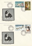 RO - FDC CAINELE PRIETEN AL OMULUI ( LP 1052 ) 1982 ( 4 DIN 4 )