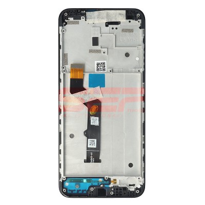 LCD+Touchscreen cu Rama MOTOROLA Moto E7 Plus BLACK Original Service Pack foto