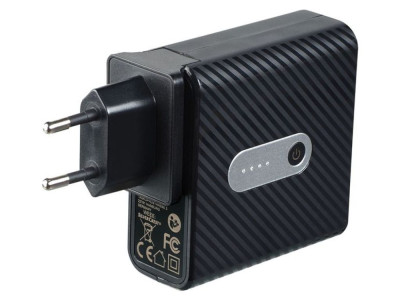 Incarcator de calatorie USB Silvercrest, cu powerbank integrat, 5200 mAh foto