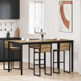 vidaXL Masă Bar &icirc;n Picioare Lemn compozit 3415401