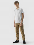 Pantaloni casual pentru băieți - maro, 4F Sportswear