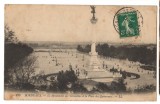 CPIB 16717 CARTE POSTALA - BORDEAUX. MONUMENTUL GIRONDINS SI PIATA QUINCONCES