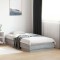 vidaXL Cadru de pat, gri sonoma, 90x190 cm, lemn prelucrat 839635