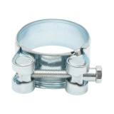 Colier forta, clema metalica zincata cu surub W1 pentru furtunuri 42-46mm Breckner Germany