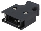 Protecție mufă PIN 14 cu fixare clichet pe cablu Mini D Ribbon