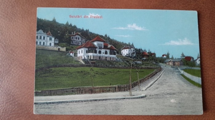 Carte postala, Predeal 1911