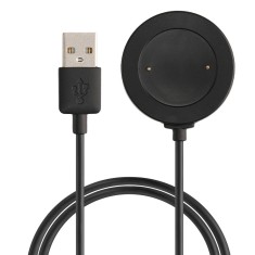 Cablu de incarcare USB Kwmobile pentru Honor Watch 4, Negru, Plastic, KWM000024UF001C