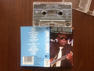john lee hooker the very best of boom boom compilatie selectii caseta audio muzica blues r&amp;#039;n&amp;#039;b foto