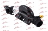 Furtun filtru aer Citroen Berlingo 2018, C4 Picasso 2013, C4 2010; Peugeot 206 19, 307 2008, 308 20, 5008 2016, Partner 20; motor 1.6 HDI; 038351;