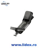 Stick USB Si Type c 3.0, KATITFENXK, 128GB, High Speed, Backup fisiere, Flash Drive 2 in 1, Adaptor Type-C, USB-A, Potrivit pentru telefoane mobile, c