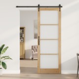 vidaXL ușa interioară cu sticlă &quot;ORKDAL&quot; 83x232x4 cm din lemn masiv de pin