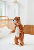 CLD159-8 Pijama kigurumi pentru bebelusi tip salopeta din material moale si pufos