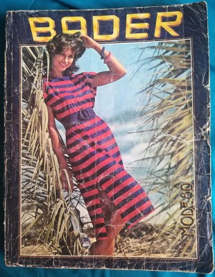 BADER catalog demodă - vara 1980 foto