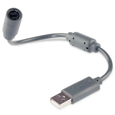 Cablu adaptor extensie Breakaway Xbox 360 port usb maneta consola controller PC foto