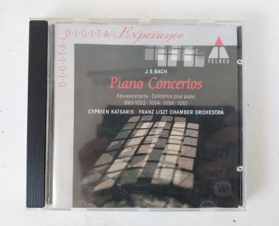 #CD - Piano Concertos - J.S.Bach - BWV 1052, 1056, 1057 foto
