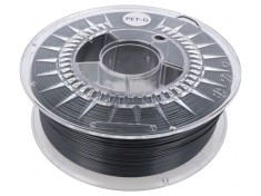 Filament PET-G 1,75mm Negru O?el 1kg foto