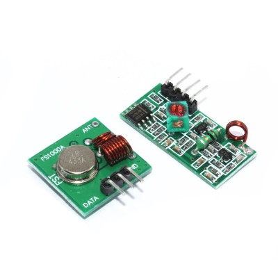 433Mhz RF transmitter and receiver kit Arduino AVR PIC (r.885) foto