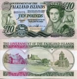 !!! RARR : FALKLAND ISLANDS - 10 POUNDS 2011- P 18 - UNC