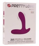 Vibrostimulator prostetic Lybaile Pretty Love Backie, Silicon, 30 functii vibratii, Acumulator USB