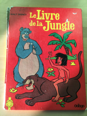 CARTE CU BENZI DESENATE: Walt Disney - Le Livre de la Jungle [1968] [FR] foto