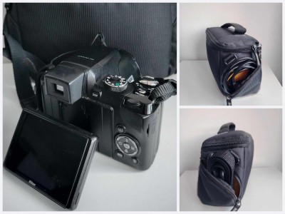 Aparat Foto Digital Nikon Coolpix P90 + Trepied Velbon DF50 + Husa - Ofertă Completă foto