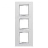 Rama Ornament 3P verticala LUX Gewiss Chorus alb GW16227TB