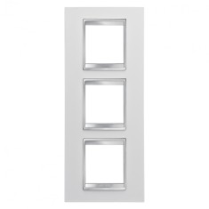 Rama Ornament 3P verticala LUX Gewiss Chorus alb GW16227TB