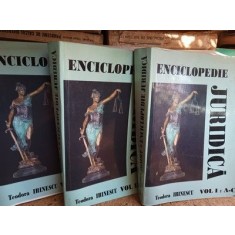 Enciclopedie juridica vol.1-3 - Teodora Irinescu