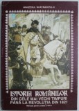 Istoria romanilor din cele mai vechi timpuri pana la revolutia din 1821. Manual pentru clasa a VII-a &ndash; Hadrian Daicoviciu (1998)