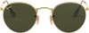 Ochelari Soare Ray-Ban RB3447 Round Metal Aurii 53mm Unisex (Resigilati) - Zgarieturi Fine