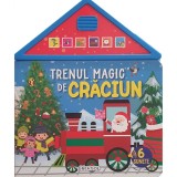 Trenul magic de Craciun, Carte cu 6 sunete