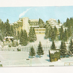 RF7 -Carte Postala- Pioana Brasov, Hotel Ciucas, circulata 1990