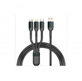 Cablu 3in1 USB 100W PREMIUM Quick charge Cod: C91 Automotive TrustedCars, Oem