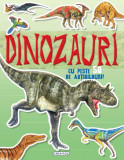 Mai caută și lipește - Dinozauri cu peste 50 de ațibilduri - Hardcover - *** - Girasol