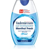 Vademecum 2 in1 Menthol Fresh pasta de dinti si apa de gura 2 &icirc;n 1 75 ml