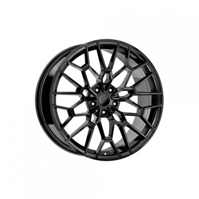 Set jante auto Kormetal Bmw R19 in 2 latimi negre 8.5J 9.5J negre 5x120 foto