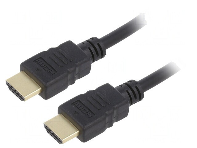 Cablu HDMI 2.0 1m Negru PVC