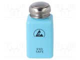 Flacon de dozare 200ml ESD albastru STATICTEC