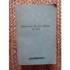 Mark Twain - Bancnota de un milion de lire