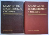 Manualul inginerului chimist, VOL 1+2, Sandulescu, Hanes, Keul, Mieroiu, Zaharia, STARE FB!!!