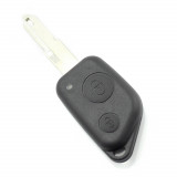Citroen / Peugeot &ndash; Carcasa cheie 2 butoane fara suport de baterie