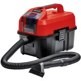 Aspirator umed/uscat pe acumulator Einhell TE-VC 18/10 Li-Solo, 18 V, tehnologia PXC, 10 l capacitate vas, 90 mbar putere aspiratie, 200 cm lungime fu