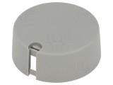 Buton Rotativ Plastic Gri 6mm &Oslash;40x16mm