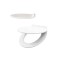 Capac wc super slim, inchidere silentioasa, duroplast, Sepio