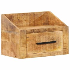 vidaXL Dulap de noapte Maro 40 x 30 x 30 cm Lemn masiv de mango 374094