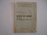 Pliant-program Concurs automobilistic viteza pe circuit, Baia Mare, 1981