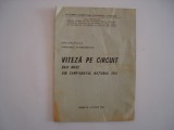 Pliant-program Concurs automobilistic viteza pe circuit, Baia Mare, 1981