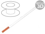 Cablu Silivolt-E 0,5mm2 Cu Silicon Alb 100m