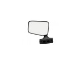Oglinda exterioara Fiat 126 P 09.72-09.2000 partea stanga Best Auto Vest crom plana carcasa neagra reglare manuala fara incalzire 300051-E, Model FL,
