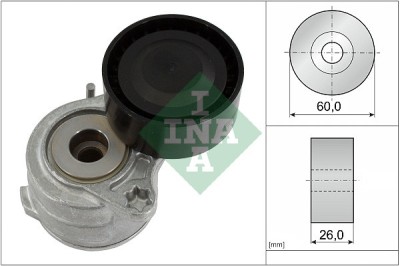 INA 534 0653 10 Intinzator curea, curea distributie foto